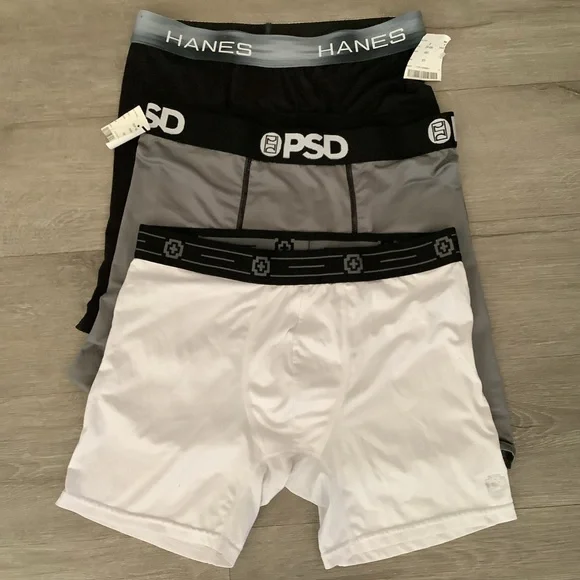 Hanes Men's Boxer Briefs set . - Picture 3 of 6